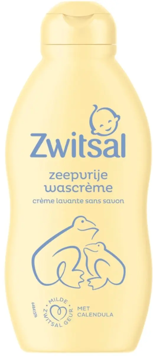 Zwitsal Wascrème 200ml - 7 Stuks
