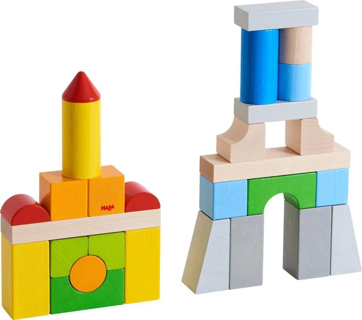 Haba Blokken Basispakket - 28 Stuks - Meerdere kleuren - afbeelding 6 van 6
