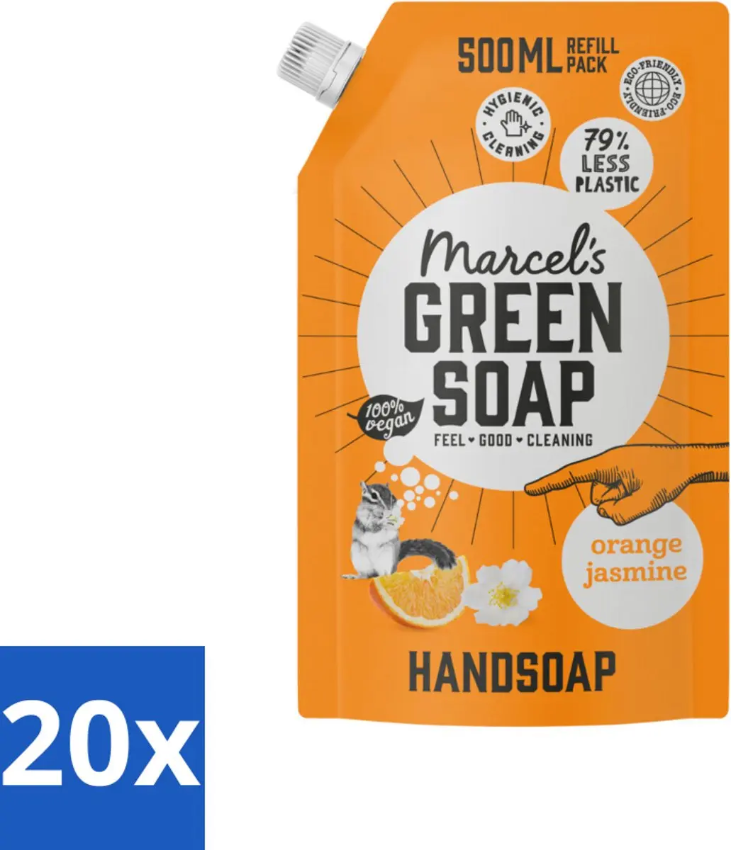 Marcel's Green Soap Handzeep Navulling 500ml