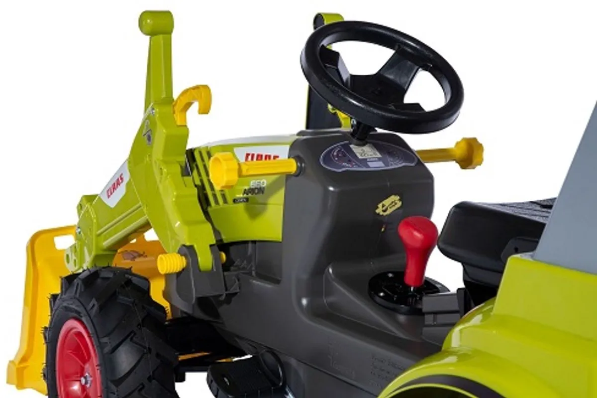 Rolly Toys Claas Arion 660 Traptractor met Voorlader - Groen