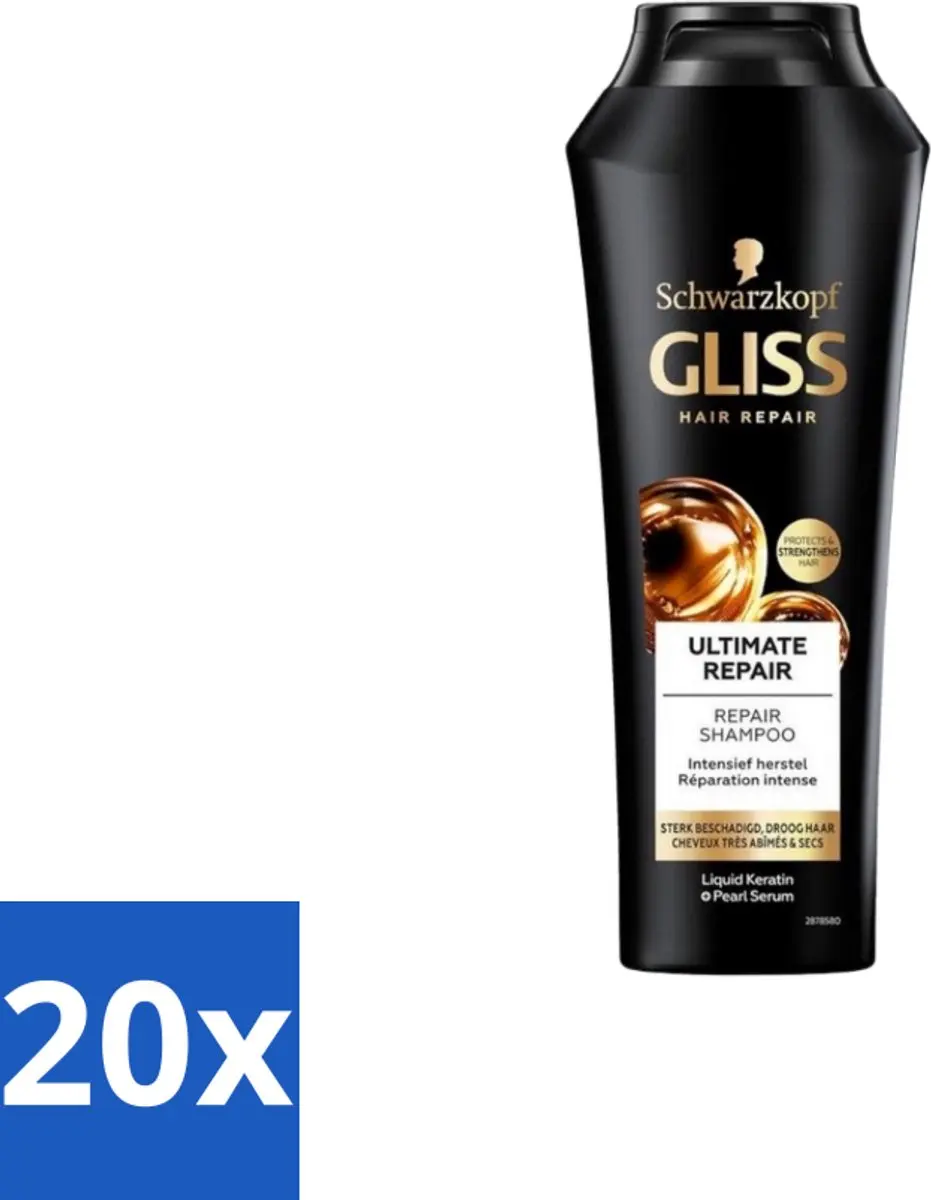 Gliss Kur Ultimate Repair Shampoo 250ml