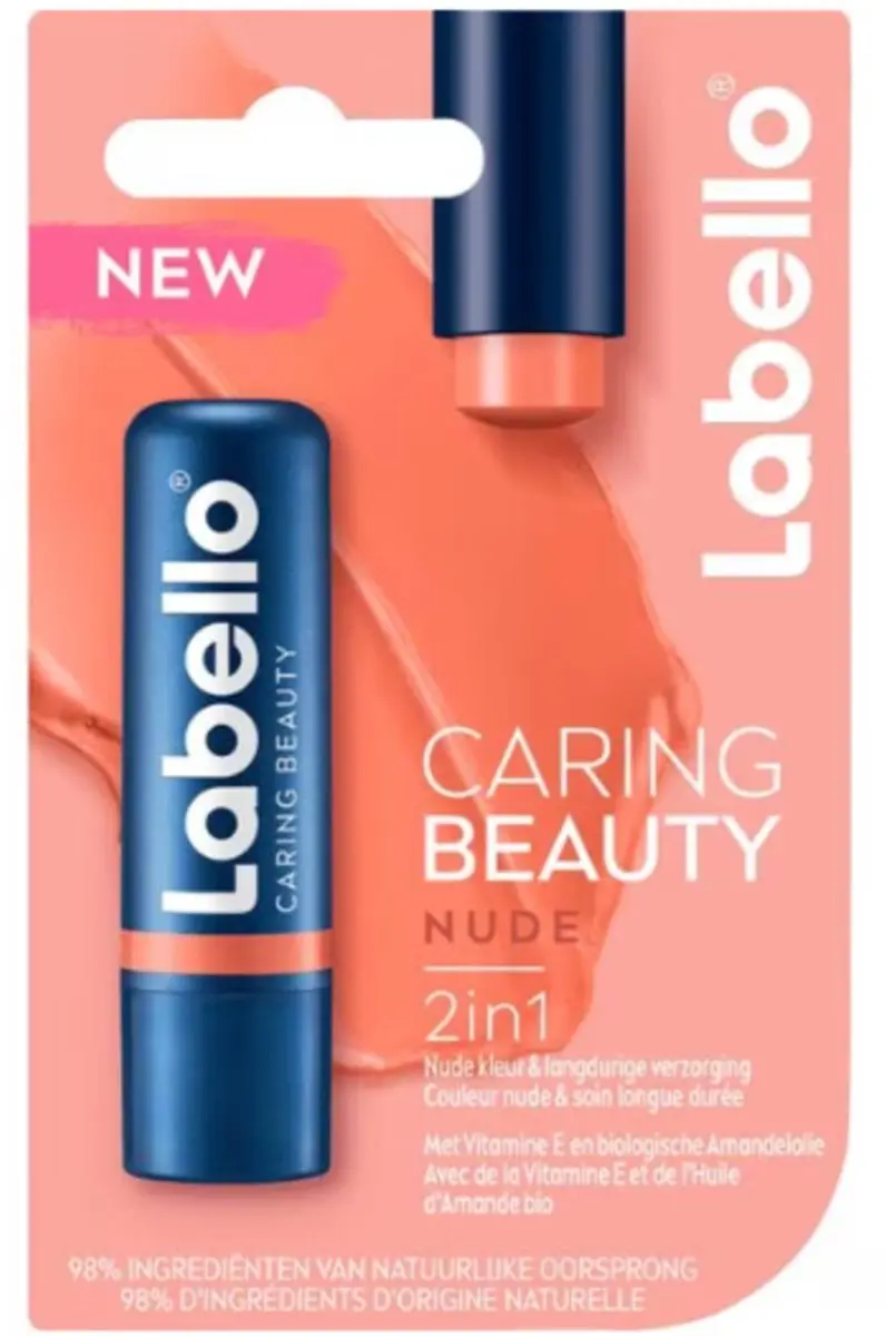 Labello CLippenbalsem Nude Beauty - 7 Stuks