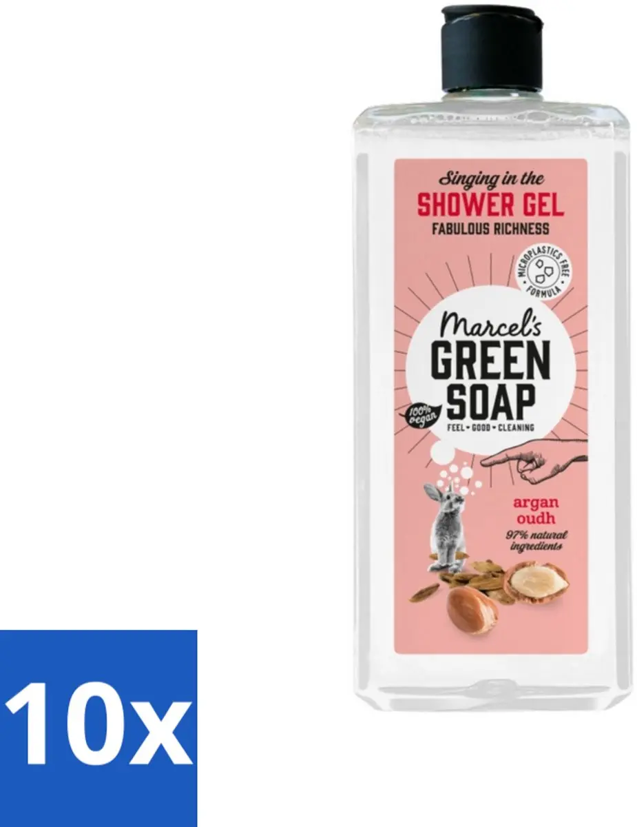 Marcel's Green Soap Douchegel Argan & Oudh 300ml