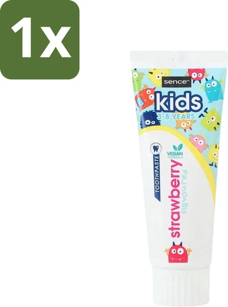 Sence Kids Tandpasta Aardbei 75ml
