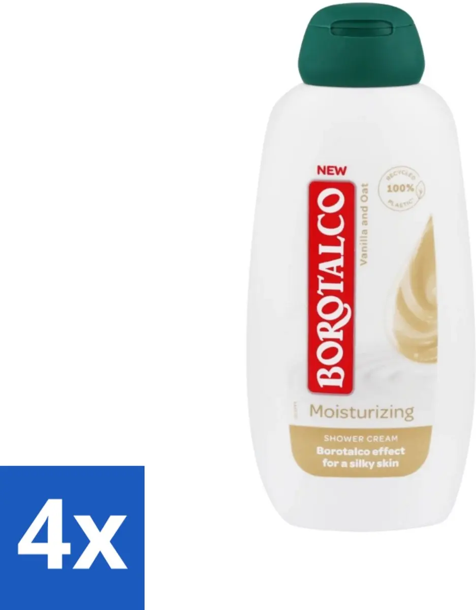 Borotalco Douchegel Moisturizing Vanilla & Oat 250ml