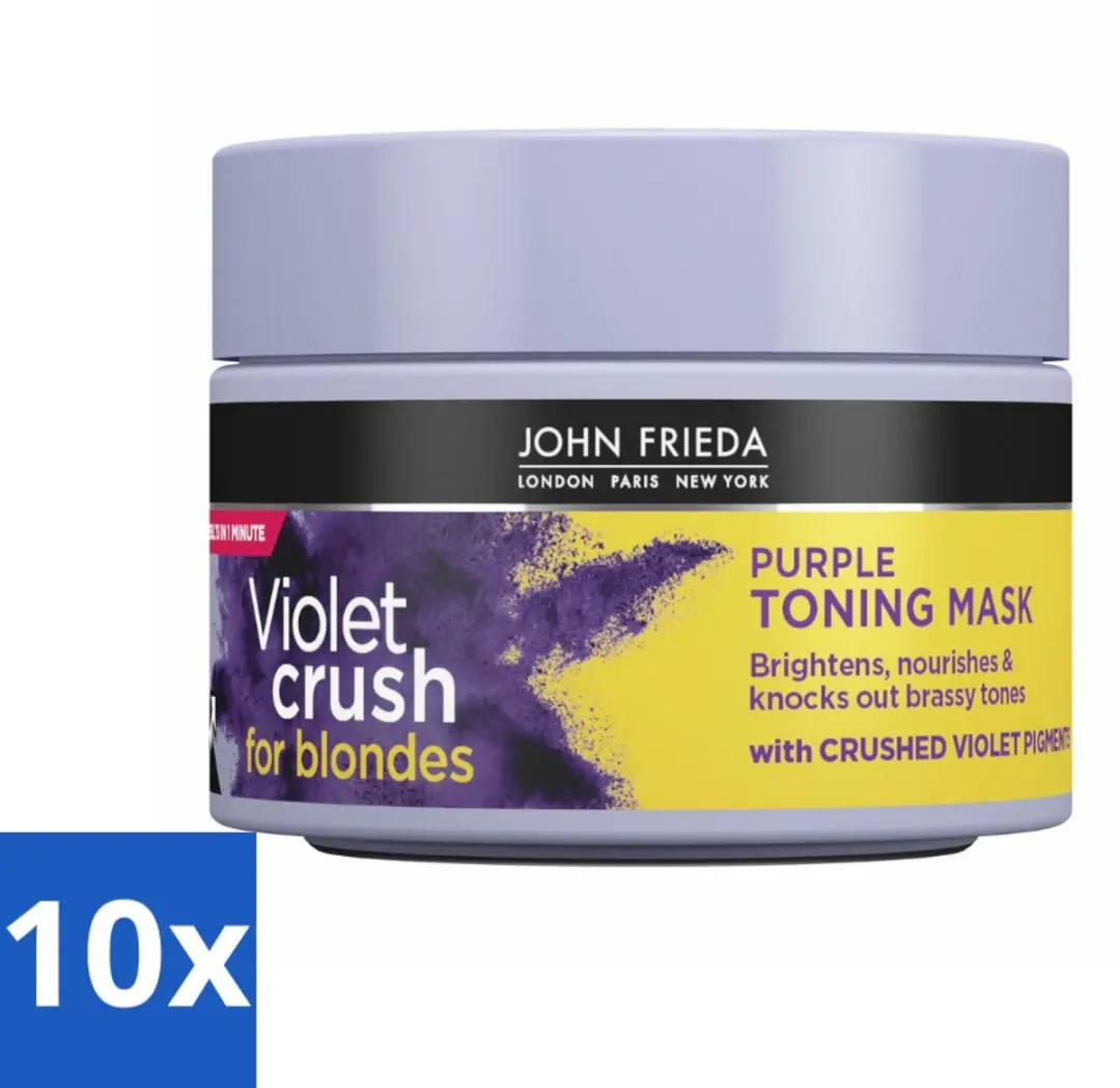 John Frieda Violet Crush Purple Toning Haarmasker 250ml