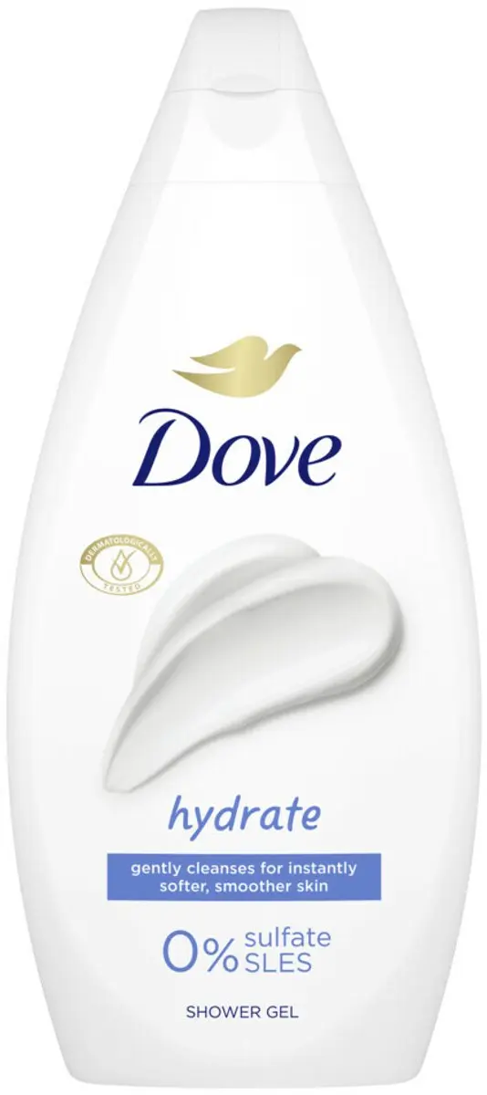 Dove Douchecrème Hydrate 450ml - 12 Stuks