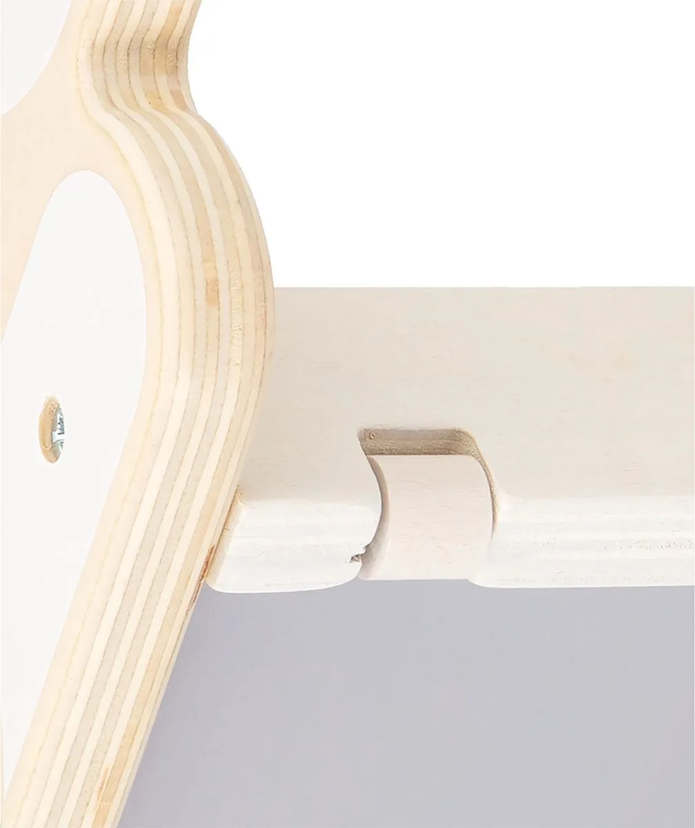 Janod Sweet Cocoon Houten Slak Speelgoed - 16 Blokken - Multikleur