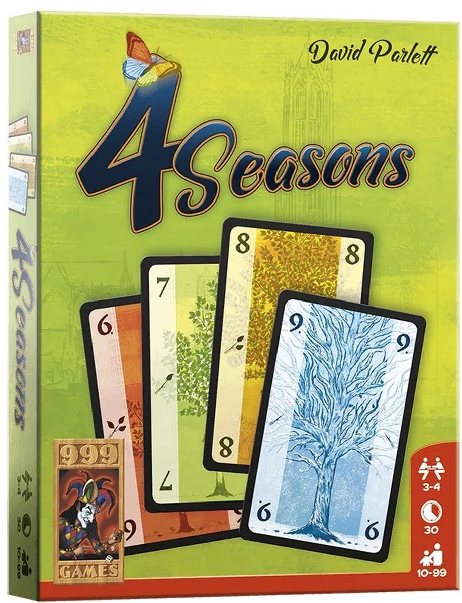 999 Games 4 Seasons Kaartspel - 3-4 Spelers