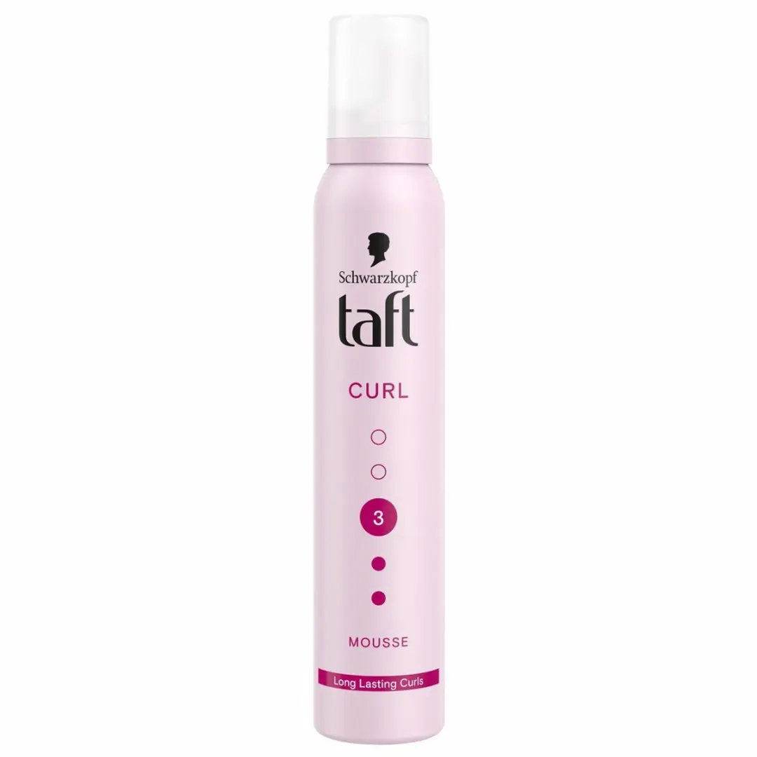Taft Curl 3 Haarmousse 400ml - 2 Stuks