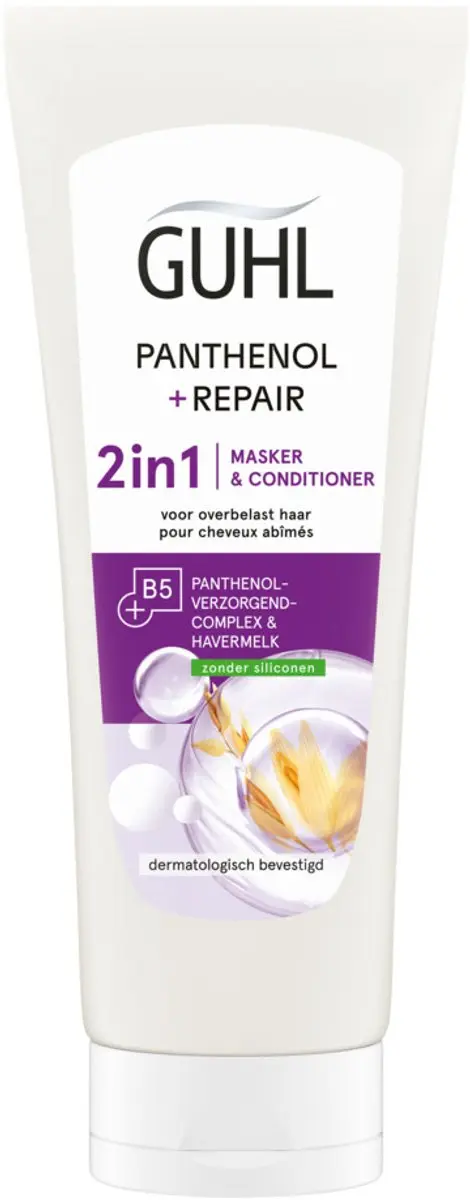Guhl 2-in-1 Masker & Conditioner Panthenol+Repair 200ml - 7 Stuks
