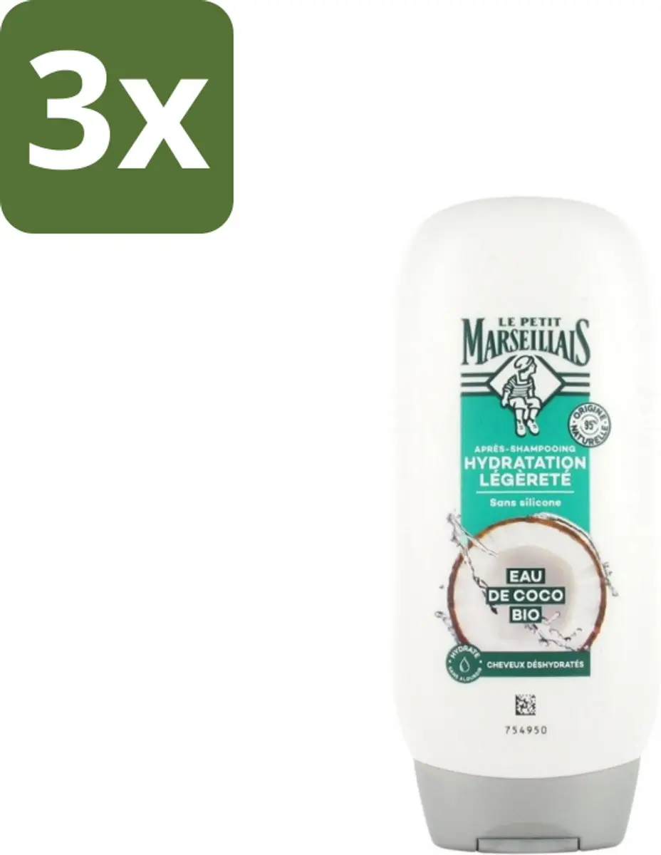 Le Petit Marseillais Eau de Coco Conditioner 250ml