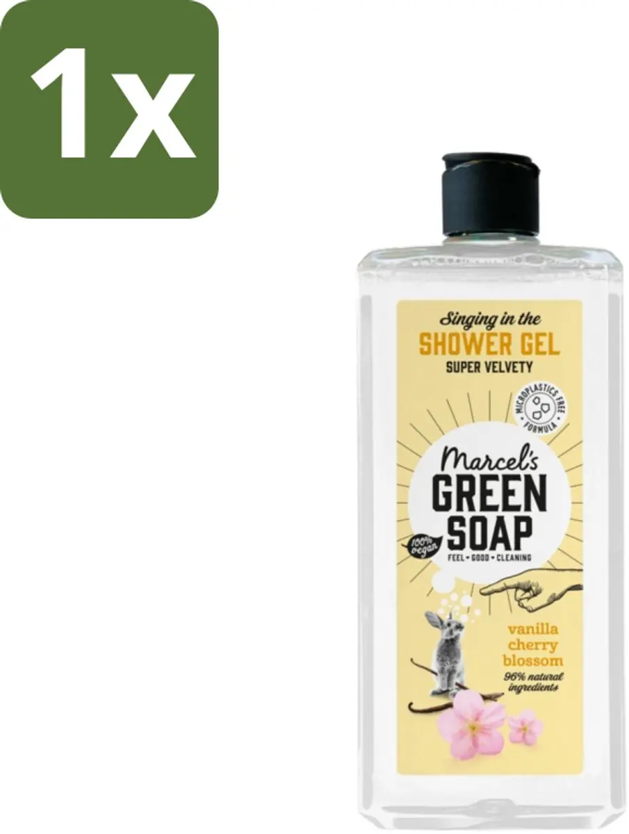 Marcel's Green Soap Douchegel Vanille & Kersenbloesem 300ml