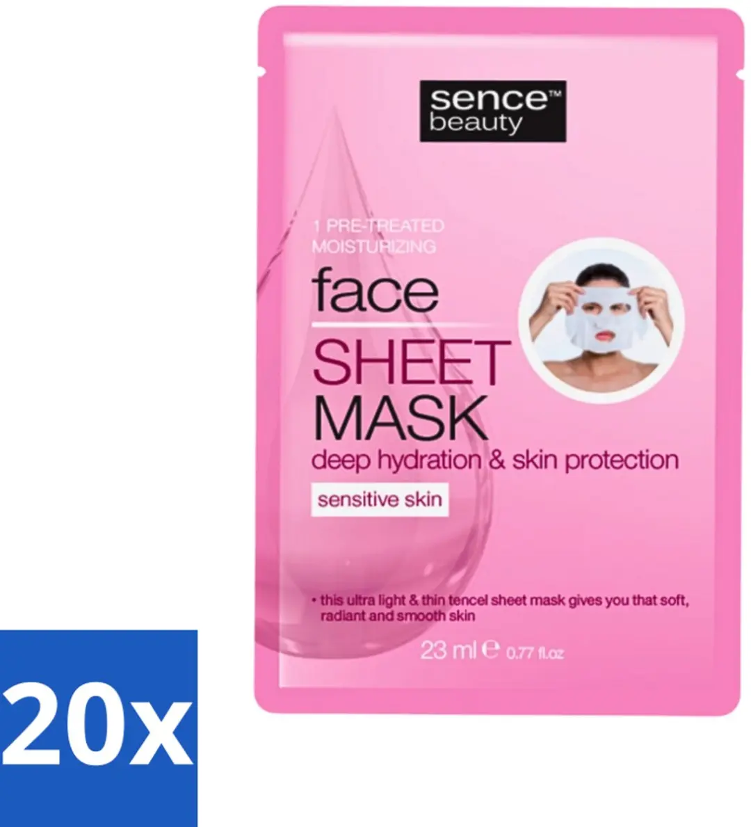 Sence Tencel Gezichtsmaskers