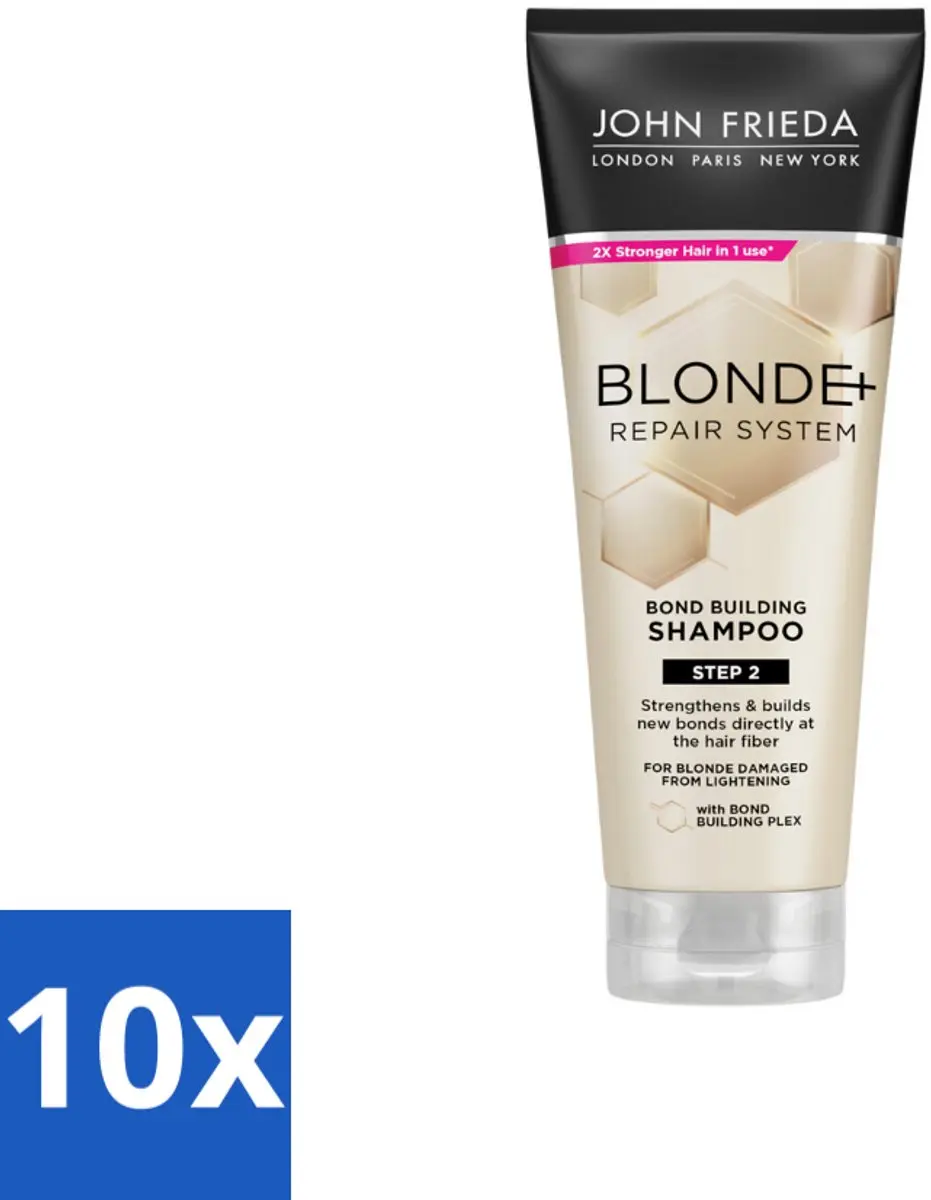 John Frieda Blonde+ Repair Bond Building Shampoo 250ml
