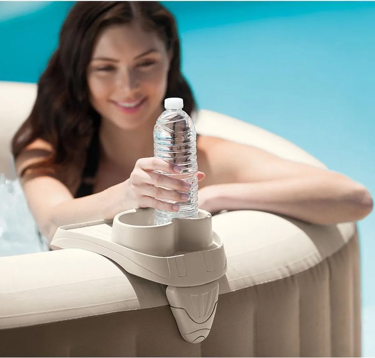 Intex Pure Spa Bekerhouder - Beige