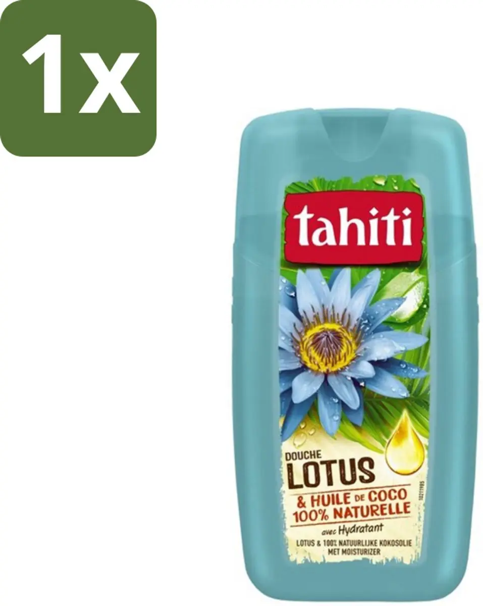 Tahiti Douchegel Lotus & Kokosolie 250ml