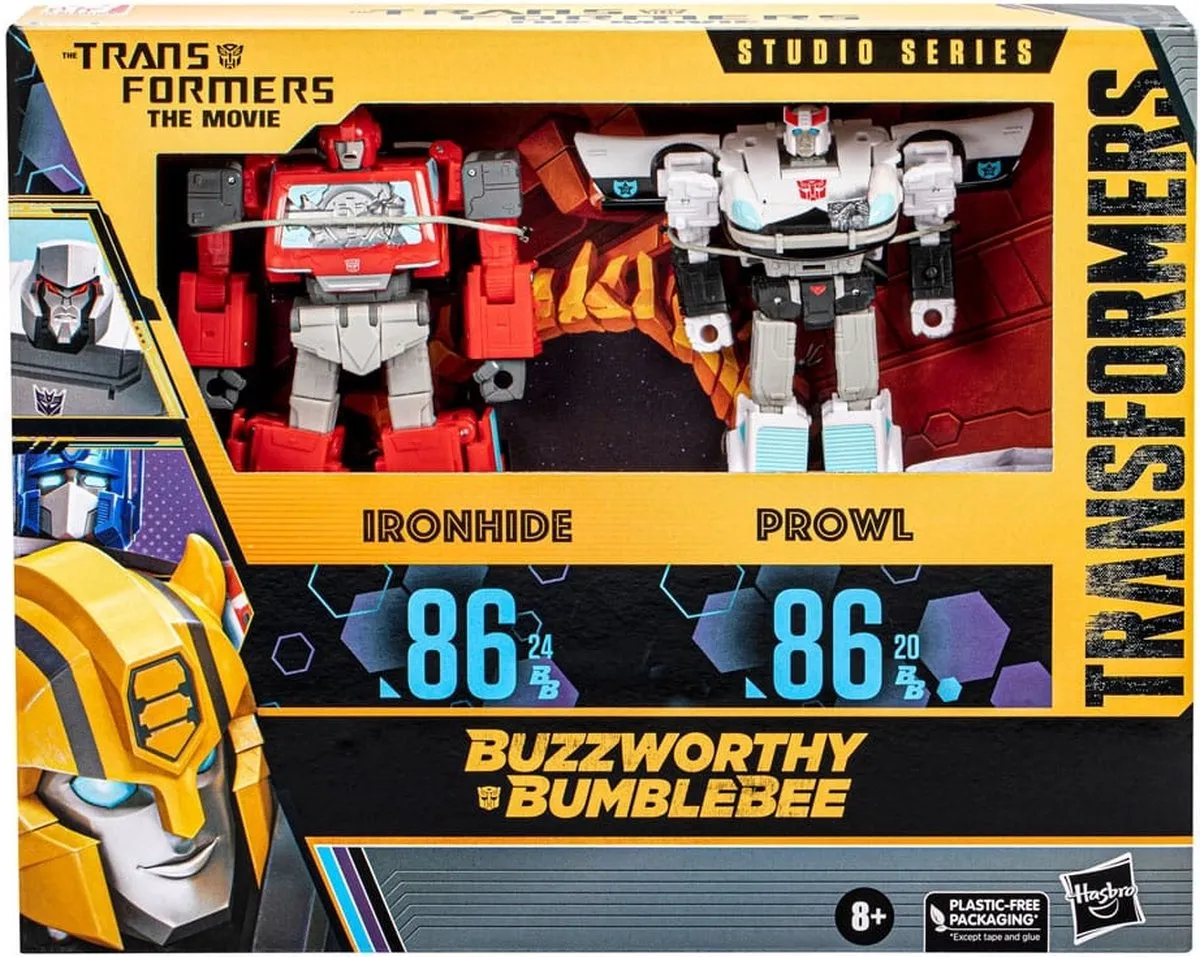 Hasbro Transformers Movie Ironhide & Prowl Actiefiguren - 2 Stuks