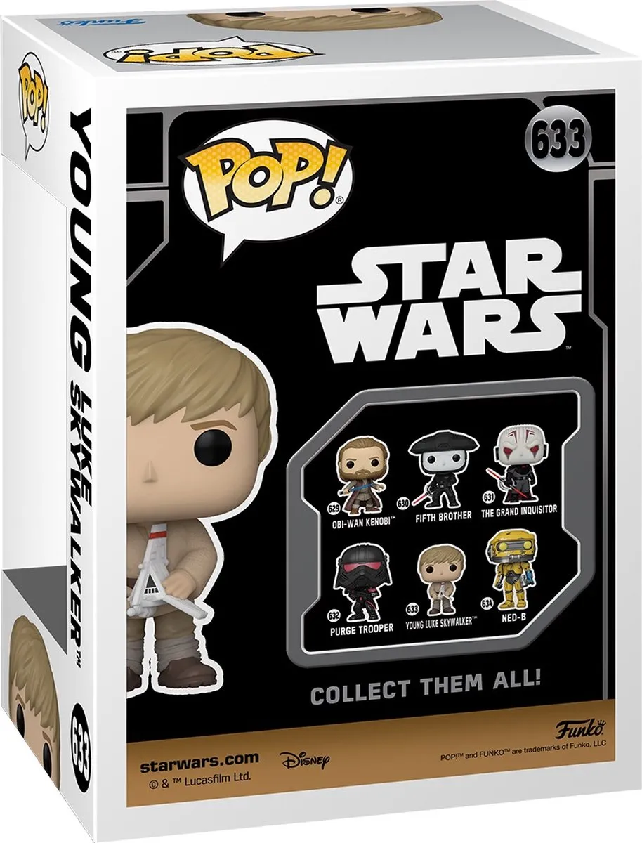 Funko Pop Star Wars Young Luke Skywalker #633 - Multi