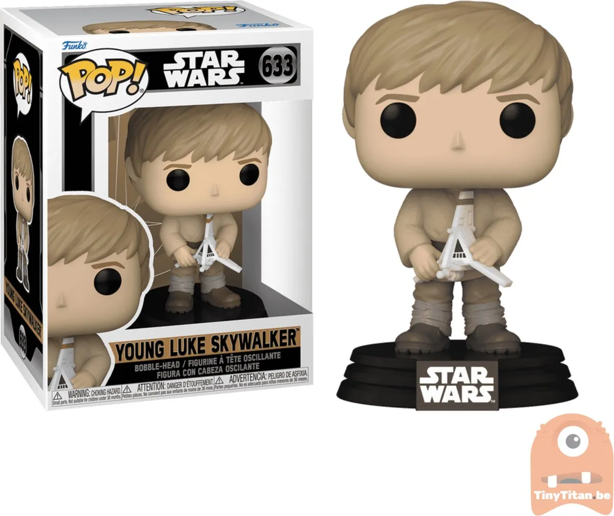 Funko Pop Star Wars Young Luke Skywalker #633 - Multi - afbeelding 6 van 6