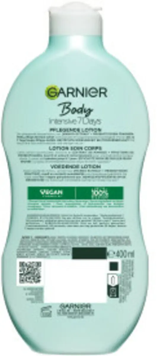 Garnier Bodylotion Intensive 7 Days Mango & Probiotica 400ml - 15 Stuks