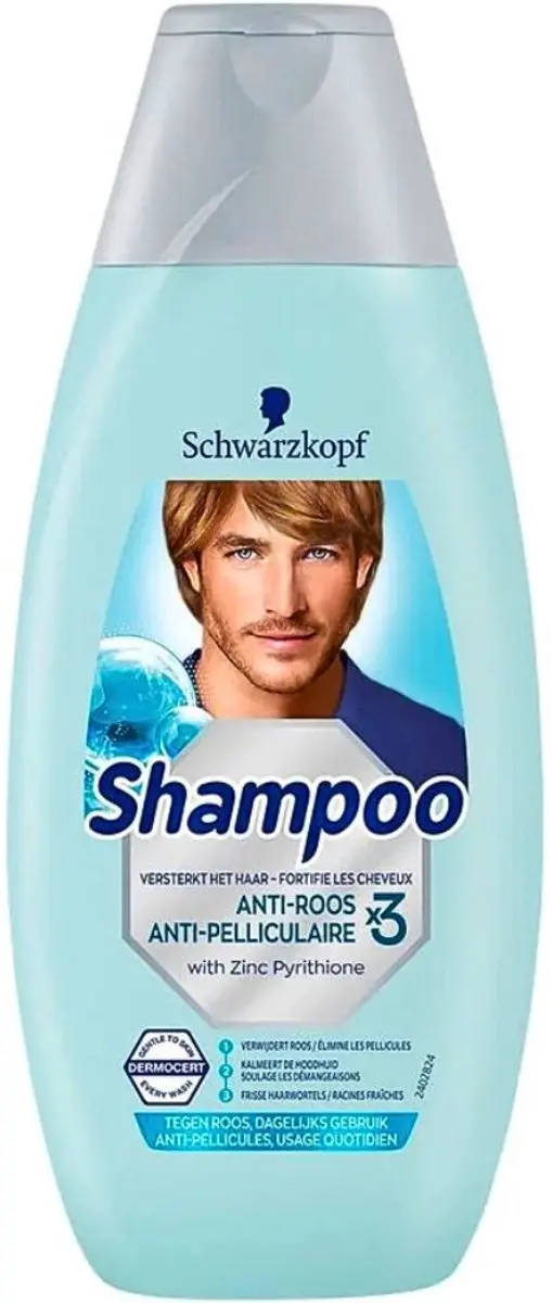 Schwarzkopf Anti-Roos Shampoo 400ml - 10 Stuks