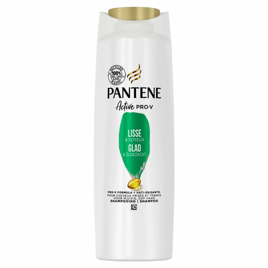 Pantene Glad & Zijdezacht Shampoo 225ml - 5 Stuks