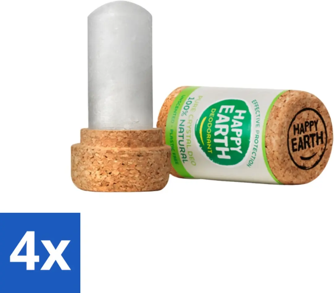 Happy Earth Deodorant Crystal Unscented