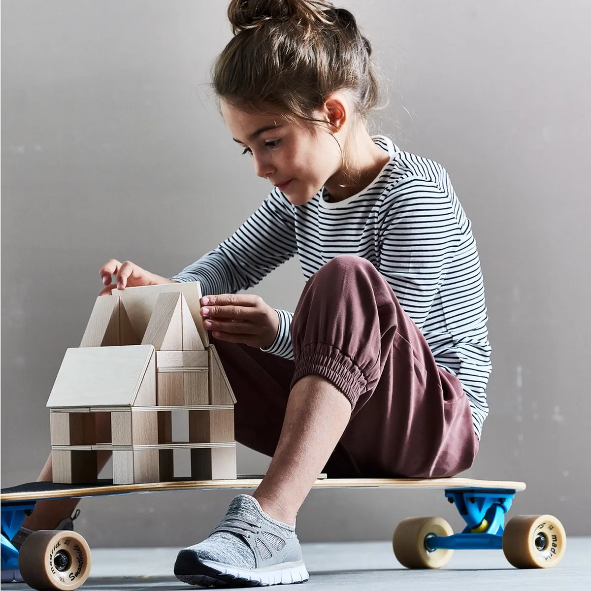 Haba Clever-up! 4.0 Junior Bouwstenen 160-delig - Beige - afbeelding 6 van 6