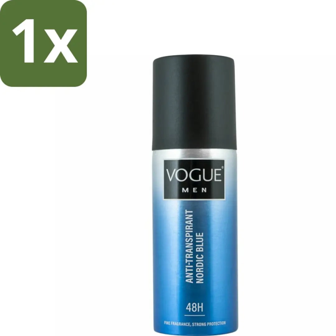 Vogue Anti-Transpirant Nordic Blue 150ml