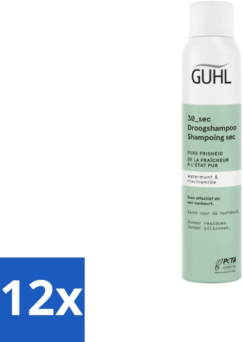 Guhl Droogshampoo Pure Frisheid 30 sec