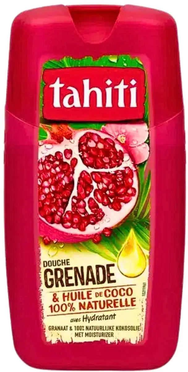 Tahiti Douchegel Granaatappel & Kokosolie 1000ml - 4 Stuks