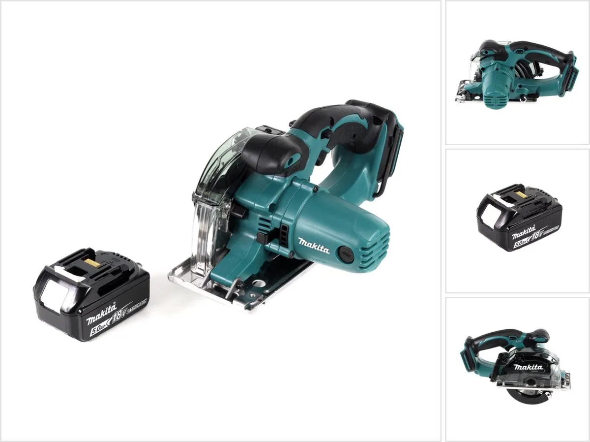 Makita DCS 552 T1 Metaalhandcirkelzaag 136mm