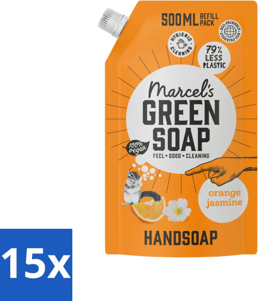 Marcel's Green Soap Handzeep Navulling 500ml