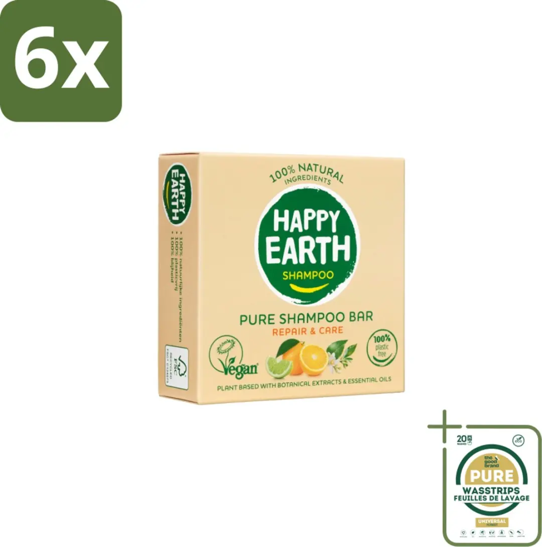 Happy Earth Repair & Care Shampoo Bar