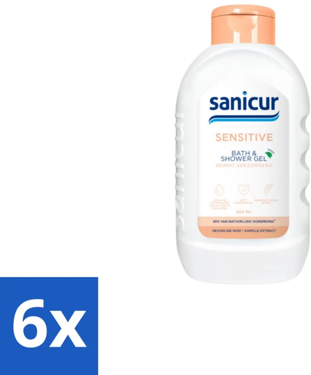 Sanicur Bath & Showergel Sensitive 300ml