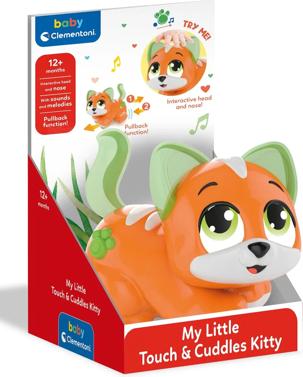 Clementoni Troetelpoes Activiteitencentrum - Multi Kleur - afbeelding 6 van 6