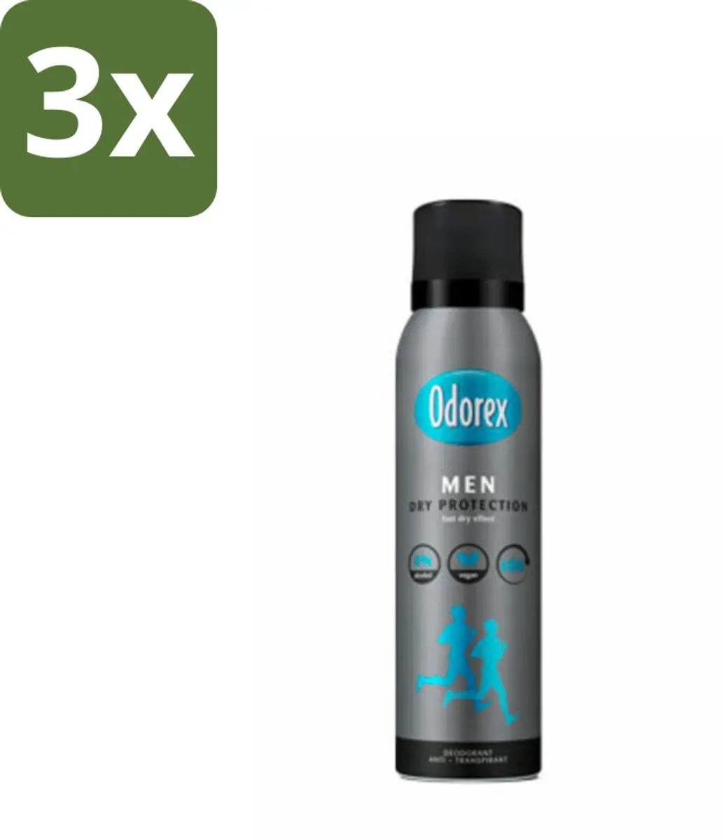 Odorex Men Deodorant Spray Dry Protection 150ml