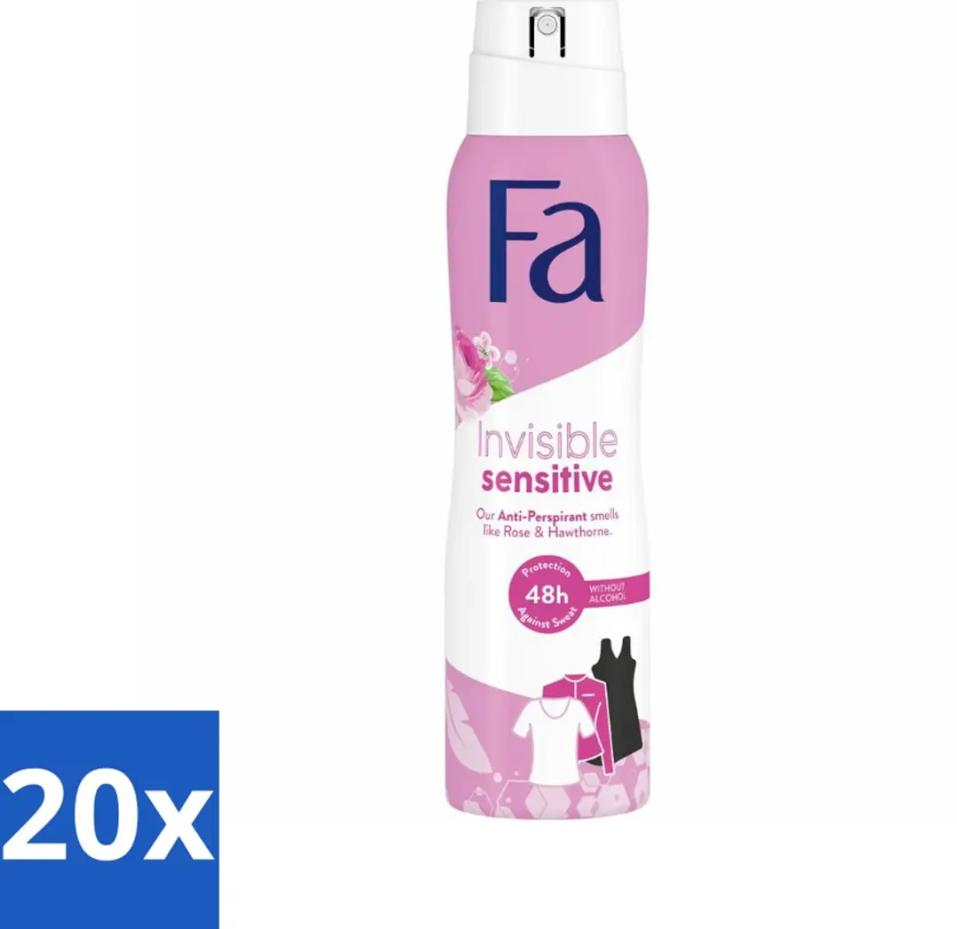 Fa Deodorant Spray Invisible Sensitive 150ml