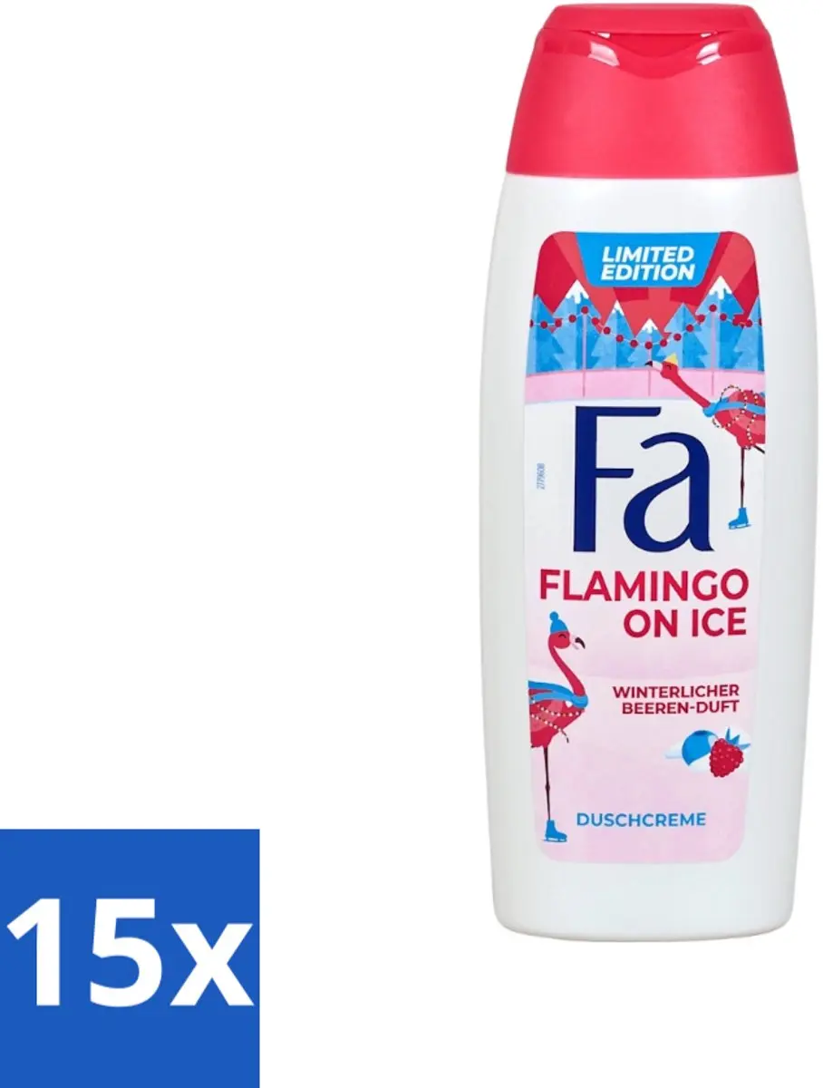 Fa Douchegel Winter Flamingo On Ice 250ml - 15 Stuks
