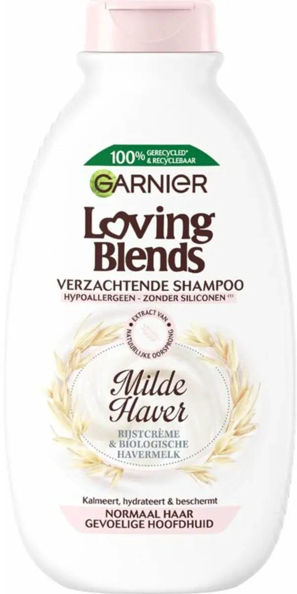 Garnier Loving Blends Milde Haver Shampoo 300ml - 10 Stuks