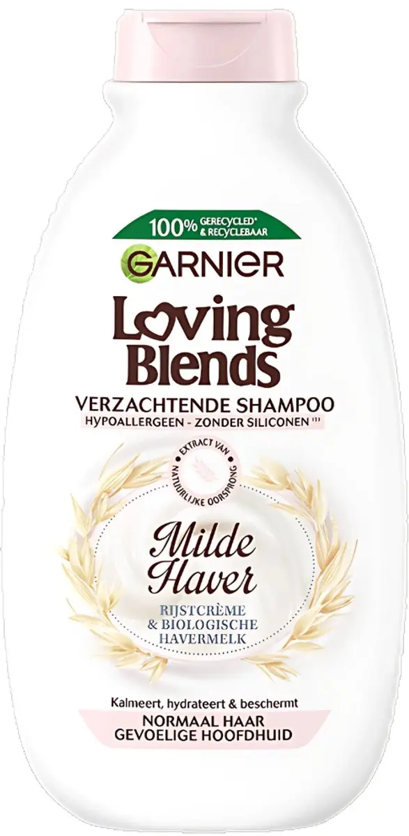 Garnier Loving Blends Milde Haver Shampoo 300ml - 10 Stuks