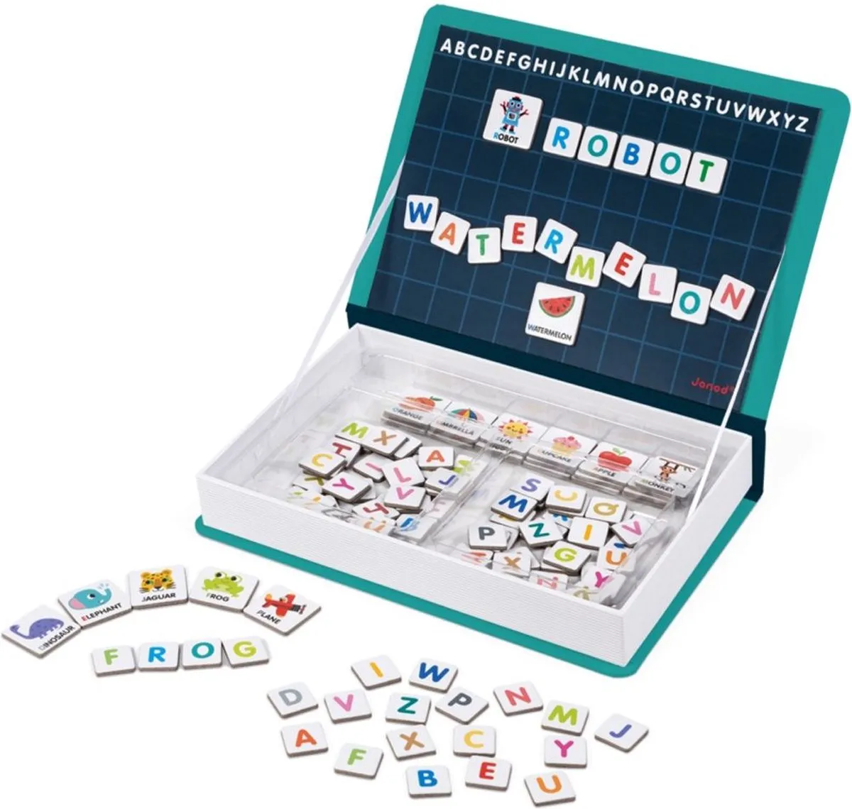 Janod Magnetibook Alfabet Engelstalig 2712 - 142 Magneten