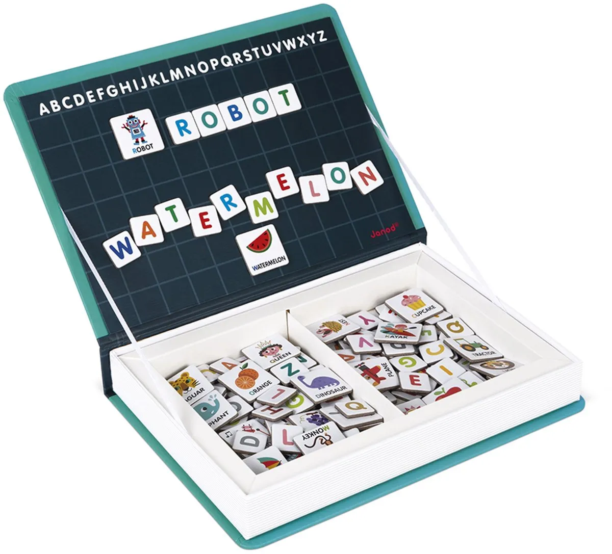 Janod Magnetibook Alfabet Engelstalig 2712 - 142 Magneten