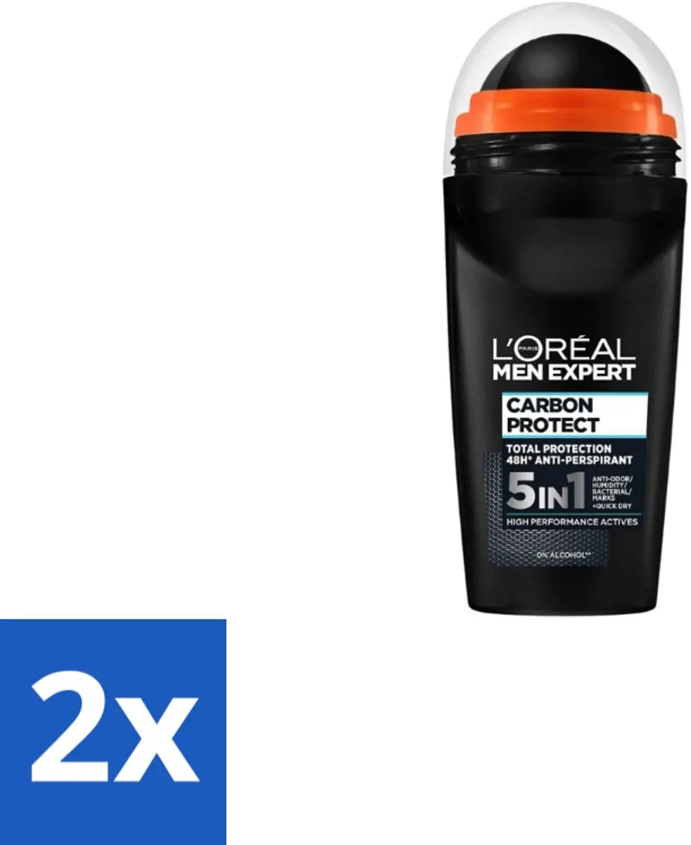 L'Oréal Paris Men Expert Carbon Protect Deo Roller 5-in-1