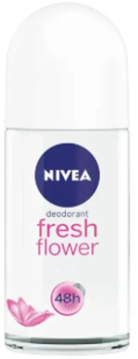 NIVEA Fresh Flower Deo Roller 50ml - 200ml (4x50ml)
