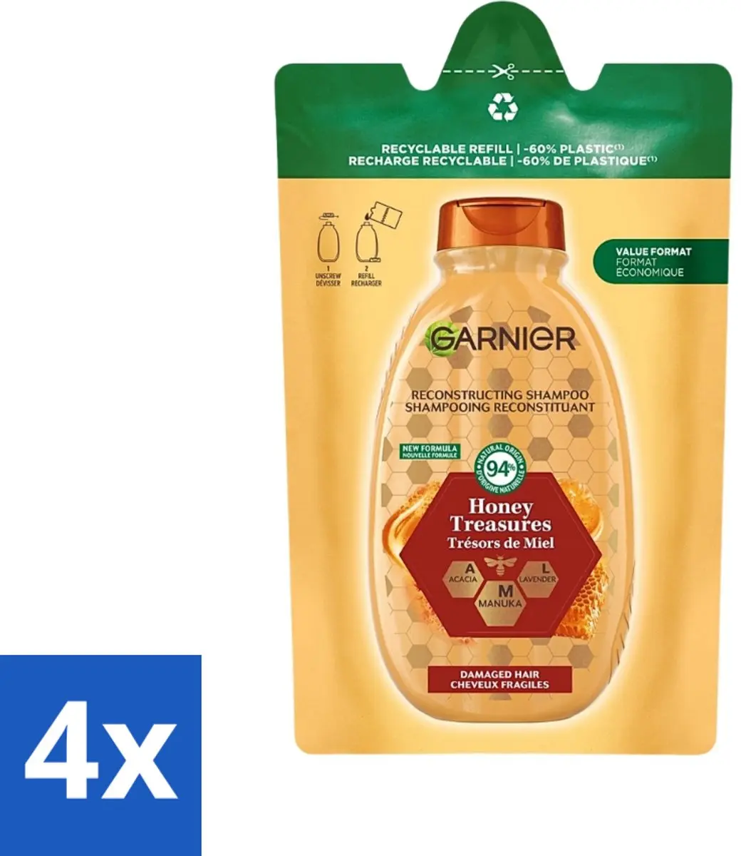Garnier Loving Blends Honing Goud Shampoo Refill 250ml