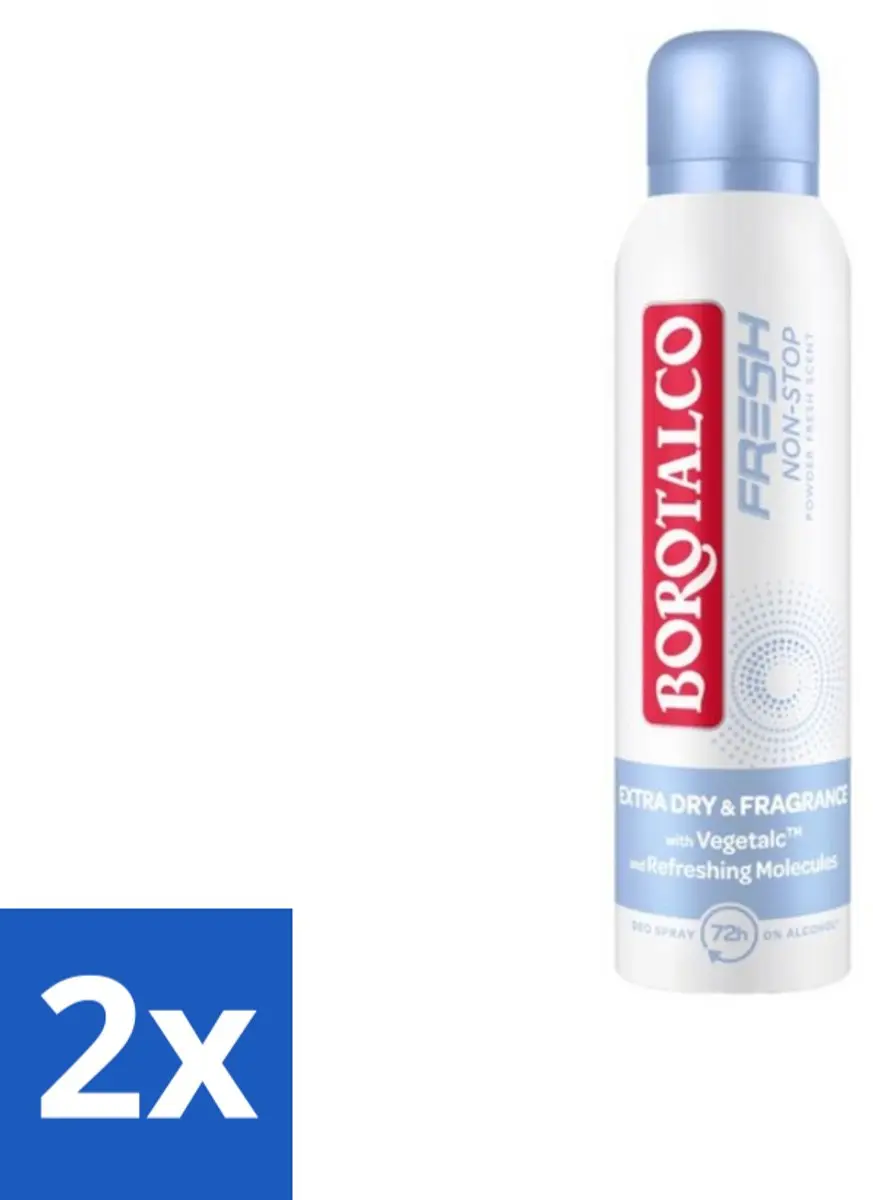 Borotalco Deodorant Spray Fresh Non-Stop 150ml