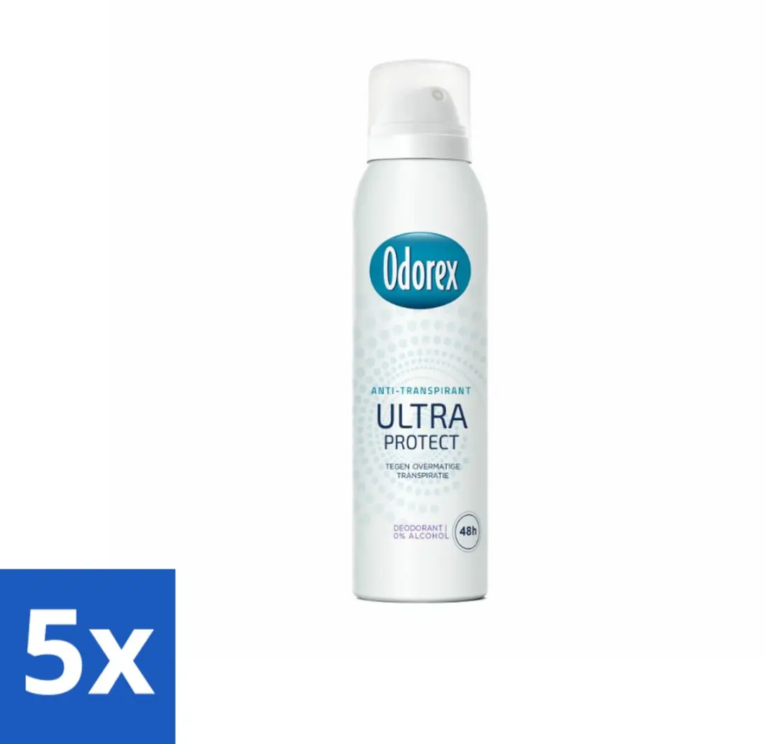 Odorex Deodorant Spray Ultra Protect 150ml - 5x4 - 48u Bescherming