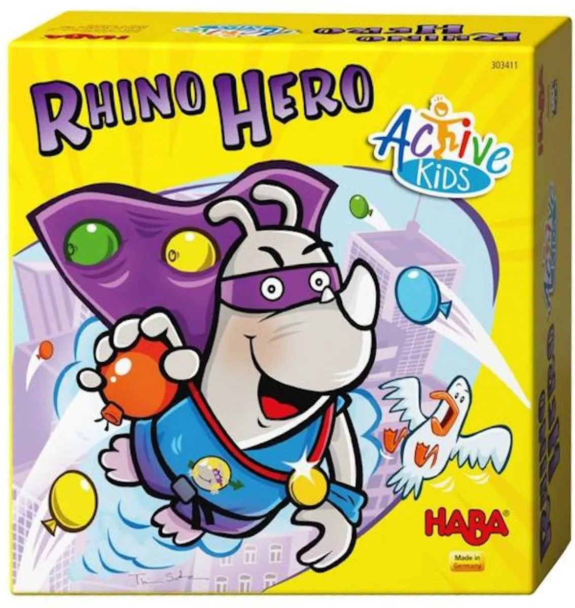 Haba Rhino Hero Actief Spel - 1-4 Spelers